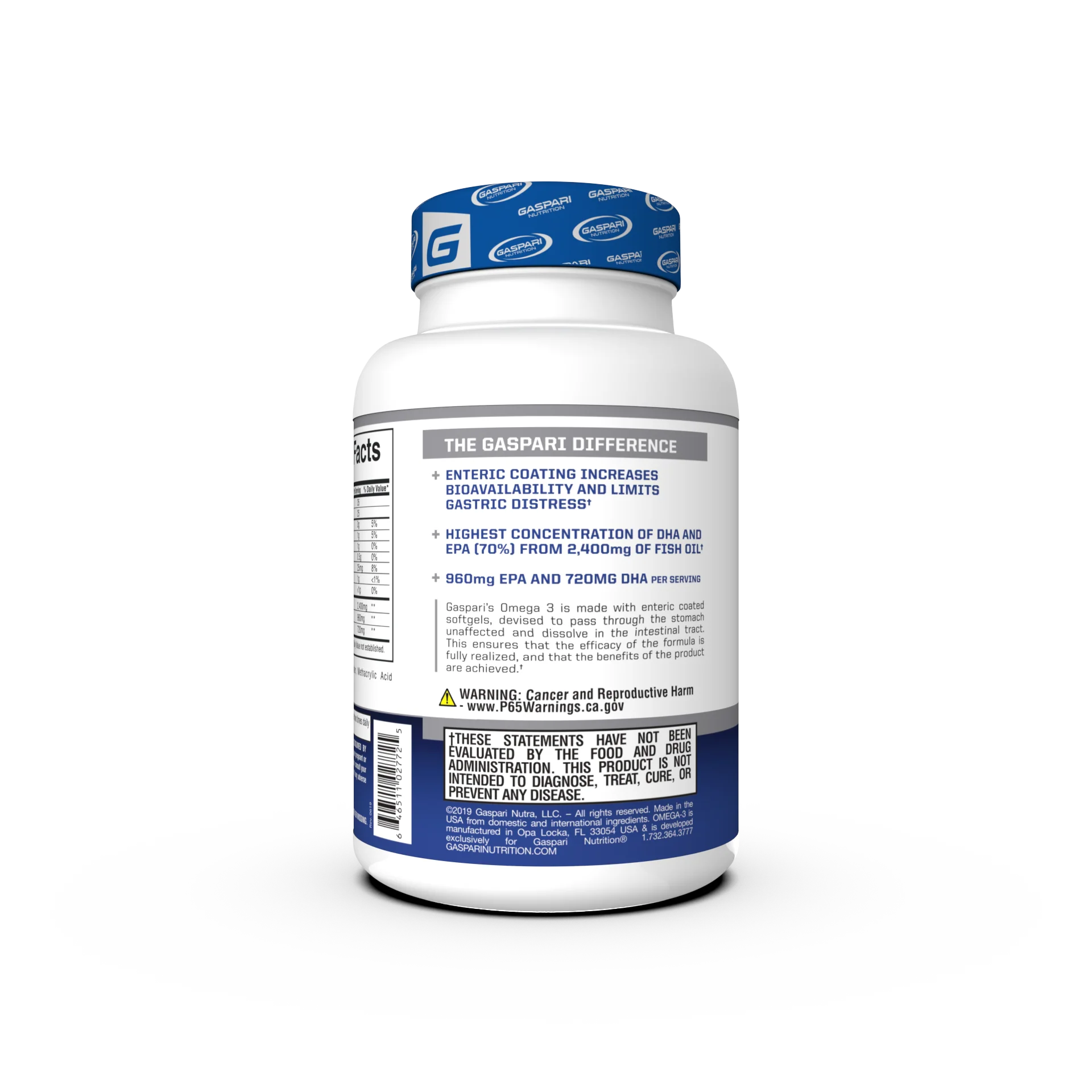 Omega-3 – High Strength Enteric Coated Fish Oil - Image 3