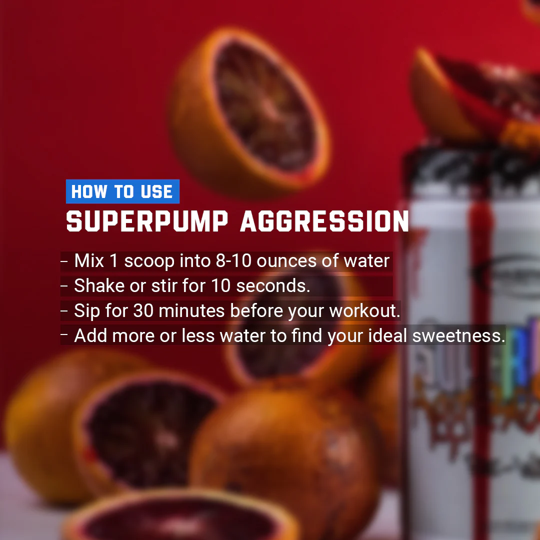 Pre-Workout SuperPump Aggression – Next-Gen Energy & Pump Booster (20/40 Serving) - Image 10