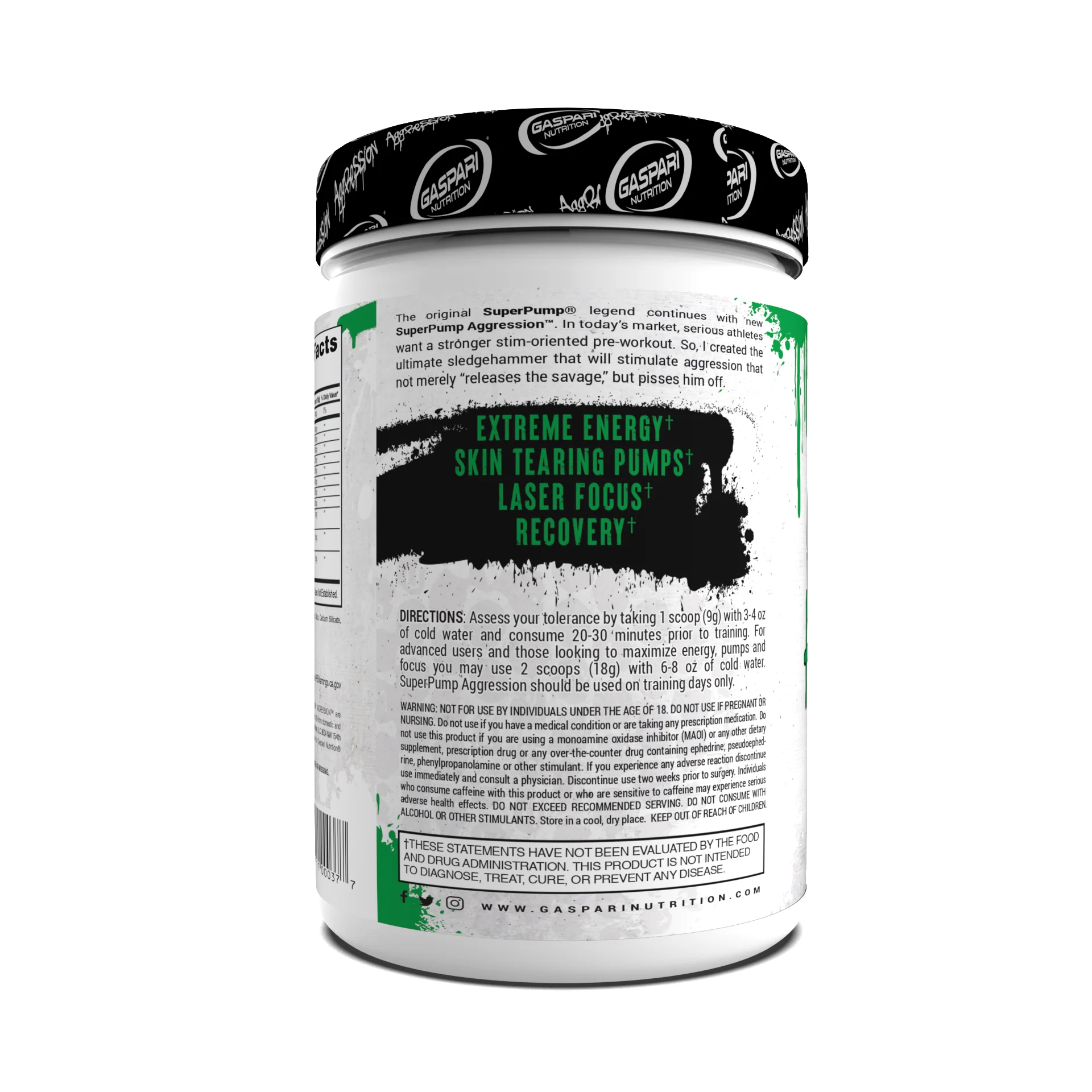 Pre-Workout SuperPump Aggression – Next-Gen Energy & Pump Booster (20/40 Serving) - Image 15