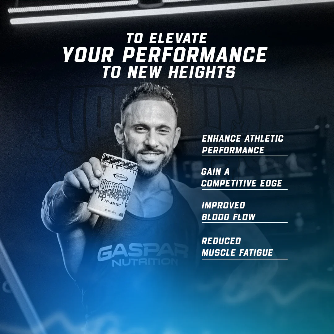 Pre-Workout SuperPump Aggression – Next-Gen Energy & Pump Booster (20/40 Serving) - Image 4