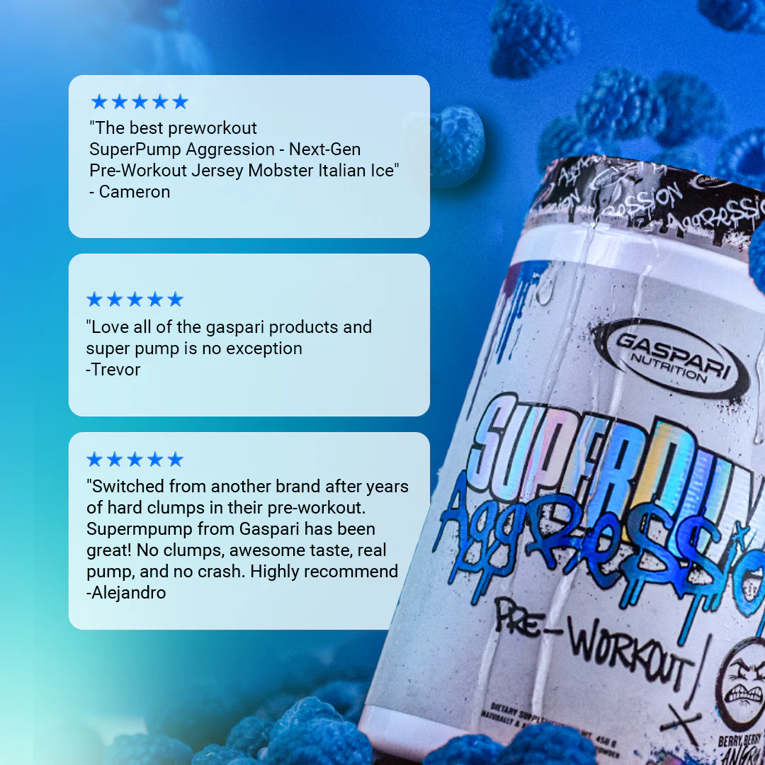 Pre-Workout SuperPump Aggression – Next-Gen Energy & Pump Booster (20/40 Serving) - Image 9